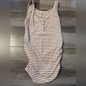 Old navy striped maternity tank